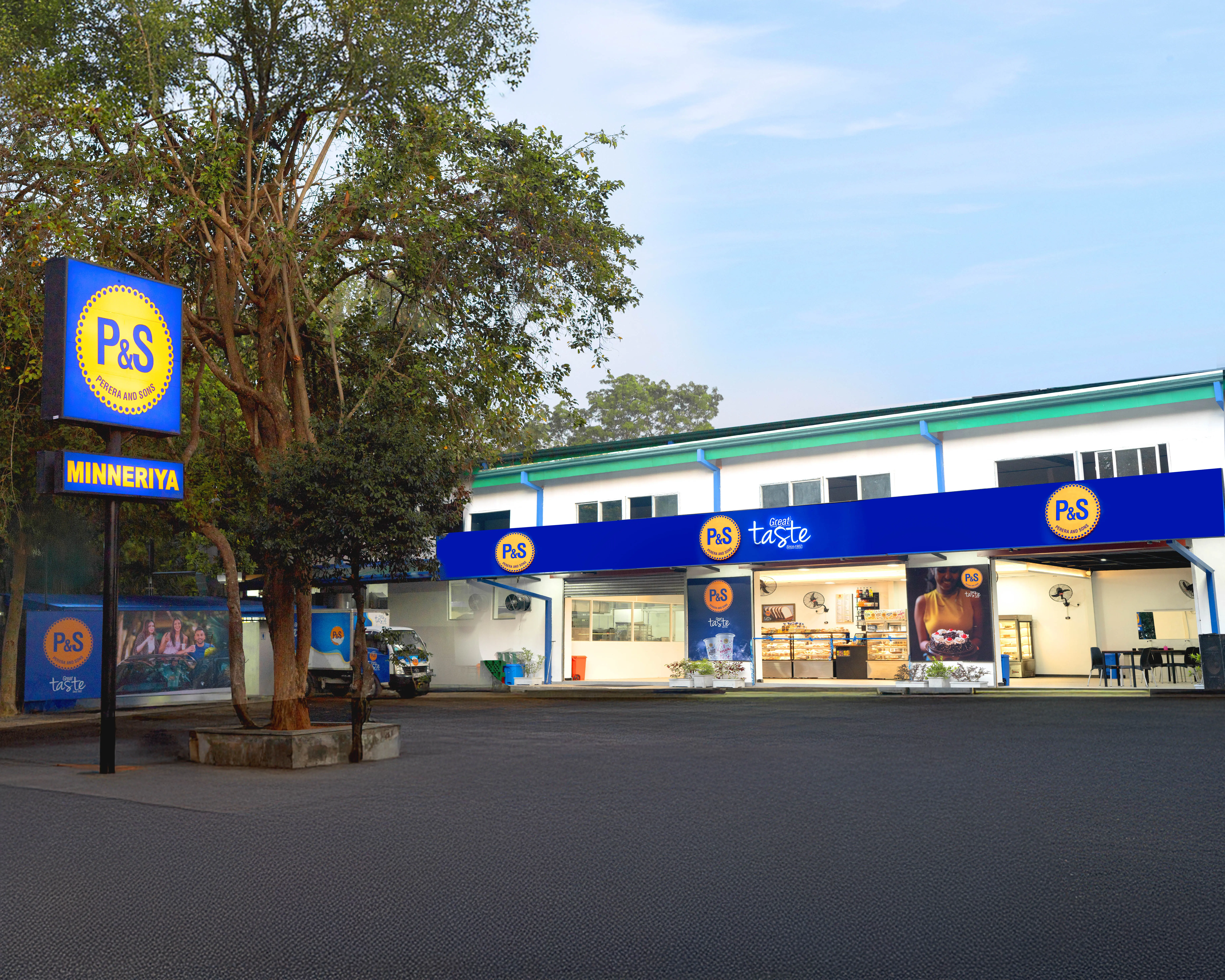 Inside a Perera & Sons outlet